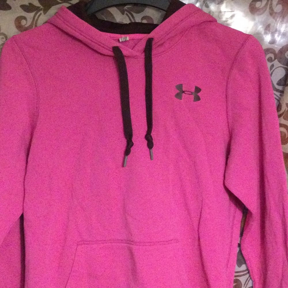 Juniors Hot Pink Pullover Hoodie